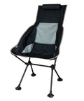 Chillin Chair Ultra Lightweight Foldable Portable Outdoor Seat For Tailgating Camping Backyard Barbecues And More with mesh fabric