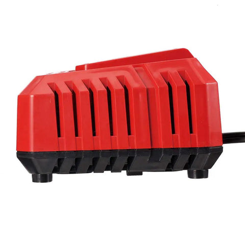 Side view of the 20V Standard Charger For PWR Core 20 Batteries With Fast One Hour Charge And Clear LED Status Indicator