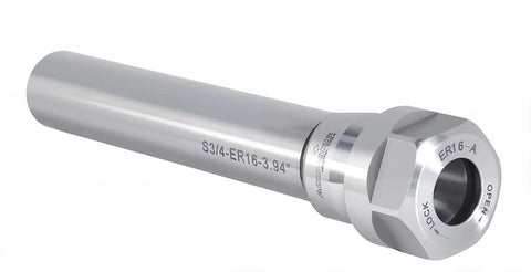 ER16 Collet Chuck Built Tough for CNC Milling and Drilling, Heavy Duty Alloy Steel Hardened to HRC 56-60, Grips 0.02 to 0.393 Inch Tool Diameters
