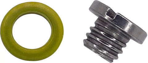 2 Pack Lower Unit Oil Drain Plug Kit With Screws And Gaskets For Mercury MerCruiser Bravo Alpha1 Gen 2 Outboards 40 50 60 70 75 90 115HP Premium 304 Stainless Steel Fits 10 79953Q2 10 79953A2 18 2244