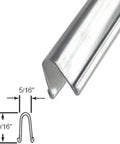 Heavy Duty Stainless Steel Sliding Door Track Cover Replacement For Patio Glass Doors 6 Feet Long Fix Worn Or Damaged Tracks