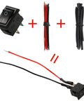 Made For Makers Sntieecr 6 Piece Dc Motors Kit with rocker switch and wires for DIY toys and STEM projects