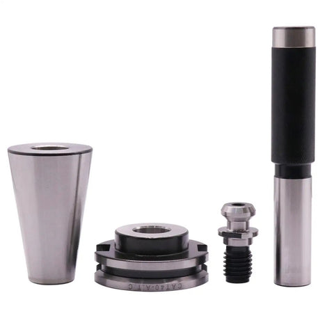 Heavy Duty Cat40 Atc Alignment Gage And Tool Holder Set Built Badass With Premium Hardened Steel for spindle tuning parts.