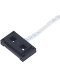 Barcode Scanner Module With Embedded USB Interface For Access Control And Self Service Kiosks, close-up, black casing, cable attached