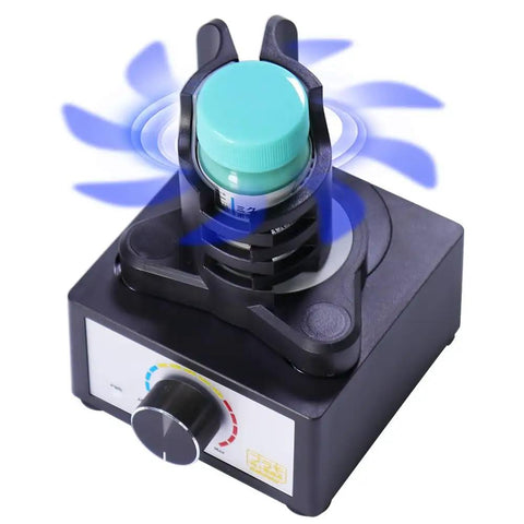 Dope Compact Mini Vortex Mixer For DIY Model Painting And Shaker Projects, Hands-Free Operation, 300 To 2400 RPM in use