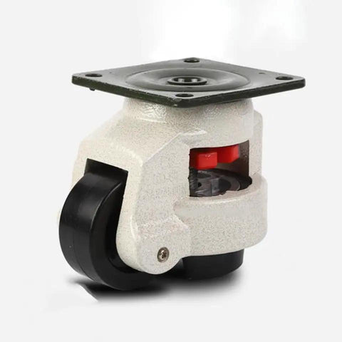 Beefy Heavy Duty Leveling Swivel Casters 4 Pack With 500kg Load Capacity Industrial Plate Caster Wheels For Workbenches Utility Carts And Equipment 360 Degree Swivel With Double Ball Bearing Easy Roll Transport Wheels black leveling caster with plate