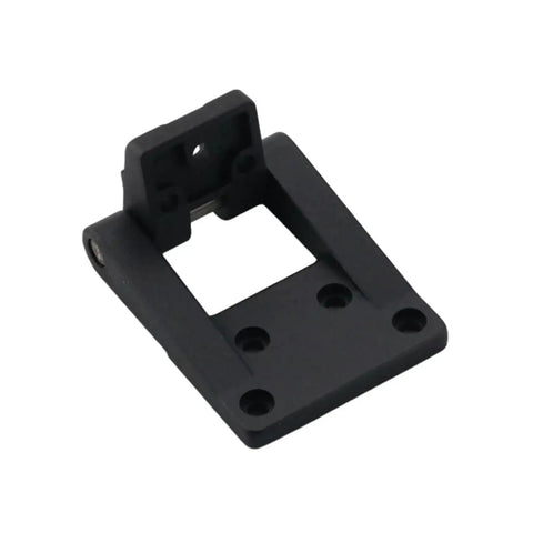 Rock Solid Heavy Duty Industrial Electrical Cabinet Door Rotating Hinge For Distribution Box And Automation Gear Built Like A Tank Easy Install Durable Hardware One Piece, black steel hinge.