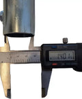 Caliper measuring pipe for Heavy-Duty 6 Leg Square Flat Top Fitting Set For DIY Backyard Batting Cage, Event Booth, And Storage Shed.