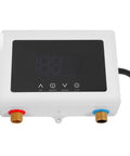 Big Time Hot Water On Tap With This Darn Fast 3000W Wall Mounted Tankless Electric Water Heater with digital display and control panel.