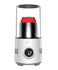 Keep Your Daily Drip Just Right With Smart Temp Control Dual Action Car Cup Warmer Cooler Holds Travel Mugs Baby Bottles Fits Dash Desk Console Flawlessly On Any Road Trip, silver vessel with can.