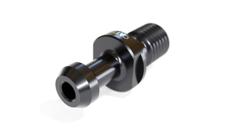 Cat50 Style C Pull Stud Retention Knob With Coolant Hole For Heavy Duty Machining 1-8 Inch Thread Alloy Steel Hardened Model 6780-1057