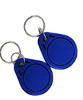 Blue RFID key fobs for Beefed Up 512K RFID Card Reader With Built In Antenna And Memory Handles 125KHz 134KHz And 13 56MHz Reads LF EM4100 T55xx M1 ICs And HF MF1k Cards Decryptor Decoder For Easy ID Access Handy Lab And Hobbyist Tool For Card Security