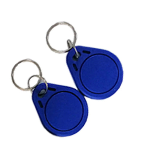 Blue RFID key fobs for Beefed Up 512K RFID Card Reader With Built In Antenna And Memory Handles 125KHz 134KHz And 13 56MHz Reads LF EM4100 T55xx M1 ICs And HF MF1k Cards Decryptor Decoder For Easy ID Access Handy Lab And Hobbyist Tool For Card Security