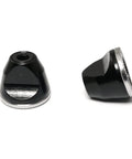 Built Tough Aluminum Alloy Quick Release Hub Nuts For Mountain And Road Bikes M5 Thread Non Slip Grip Durable lightweight hardware angle view