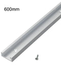 Rugged Aluminum T Track For Woodworking 600mm Length That Fit T Screws And Clamps, Delivers Smooth Miter Bar Movement, Precise Wood Alignment