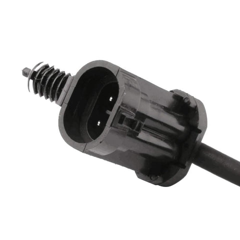 Close-up view of sensor connector from Beefy Front Wheel Bearing And Hub Assembly 6 Lug 4WD With ABS Sensor For GM Trucks And SUVs