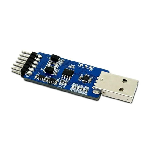 Do It All USB To TTL And RS485 Converter Module With Dual 3.3V And 5V Logic, Powered By CH340E And SP485 Chipsets, black