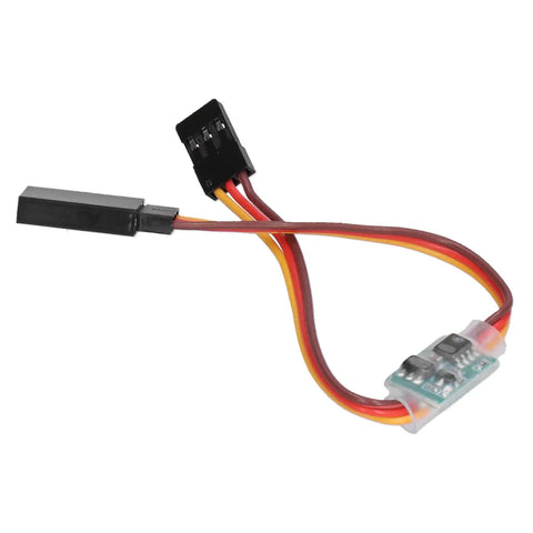 Five Pack RC Servo Reverser 3.6V To 24V 5A Universal RC Steering Servo Rotation Inverter with wires and connectors