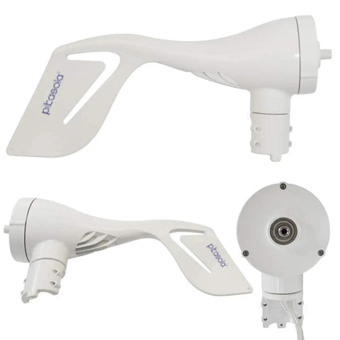 Wind Turbine Generator 12V 400W With 30A Hybrid Charge Controller For Solar And Wind Power with nylon carbon fiber blades