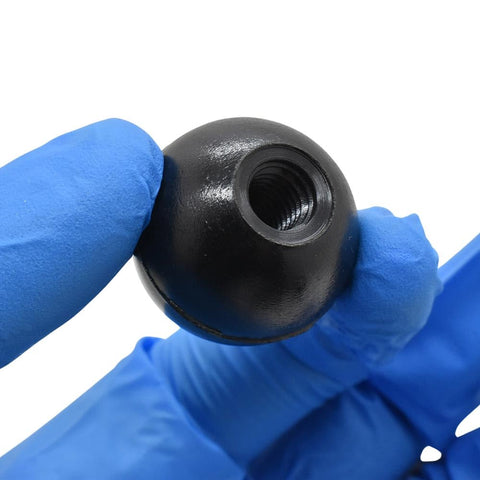 Close-up of Ball Knob 5/16-18 For Featherboards And Jigs Quick Hand Tightening Without Tools Comfortable Grip Smooth Rotation