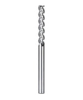 SpeTool 1/4 shank carbide end mill for aluminum, 3-flute, 3.5 in long, upcut router bit