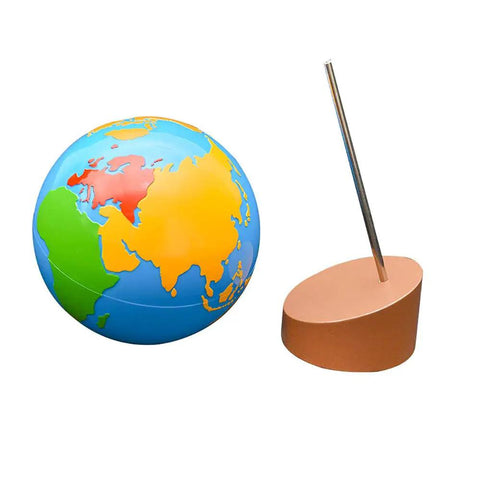 Hands On World Globe For Kids Kid Friendly Sandpaper Globe With Continental Plates And Earth Layers Crust Mantle Core