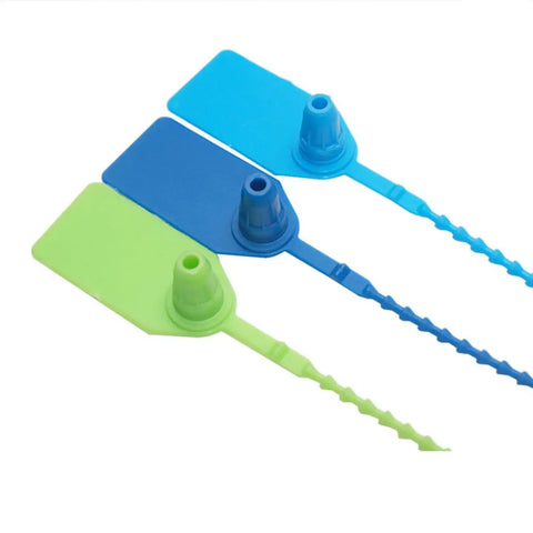 50 Self Locking Cable Ties With White Label Boards For Straight Up Cord Management No Sweat Wire Organizer Bundle Wrap Top Shelf Heavy Duty Nylon Fastener Alternative in green, blue, and dark blue.