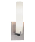 Tube Wall Sconce Two Light Brushed Nickel 120 Total Watts 13.25 Inch Tall 4.75 Inch Wide Dimmable Fixture With Included Bulbs G9 Xenon
