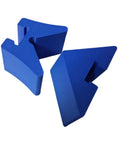 Corner Clamps for Woodworking with Quick Release Right Angle Clamp Design Pro Grade, blue plastic construction