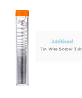 Tin wire solder tube from 60W 110V Soldering Iron Kit With Adjustable Temperature Quick Heat Soldering Gun For Electronics Repair