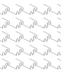 Top Pick 1000 Pcs Car Bumper Repair Rods Welding Wire Steel Silver Stapler Fix Kit For Plastic Abs Pvc Nylon Auto Body Work Super Easy Deal, multiple steel welding rods arranged in a grid.