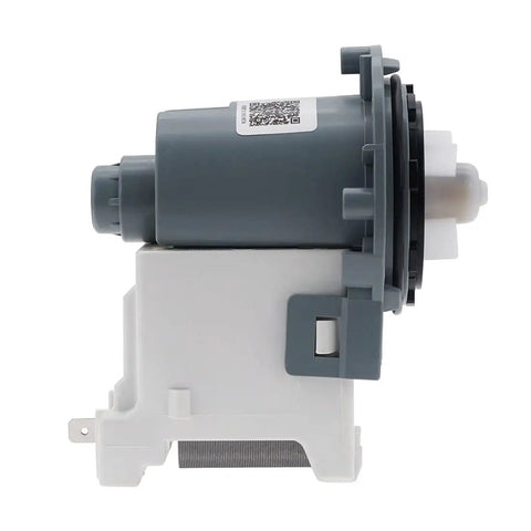 Side view of a Drain Pump Motor With Drip Cover Replacement For Samsung Washers DC31-00187A And DC31-00187D PX3516-01 120V 60Hz 80W