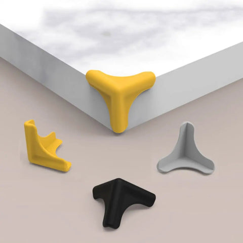 4 Pack Silicone Corner Protectors For Furniture And Walls Soft Yet Durable Edge Guards Flexible And Easy To Clean Bumpers