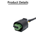 Exterior Ambient Air Temperature Sensor With Connector Pigtail Replacement For Bmw Models close-up of connector pin detail