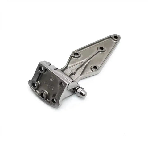 Heavy Duty Folding Hinge 304 Stainless Steel for Industrial Cabinet Doors with a solid mounting plate.