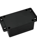 IP65 Waterproof Electrical Junction Box Enclosure For Outdoor Use, Dustproof ABS Plastic Project Box With Fixed Ear Mount, Brass Nut For Repeatable Install, Universal Indoor Outdoor Electronic Enclosure, 3.93 By 2.68 By 1.97 Inches