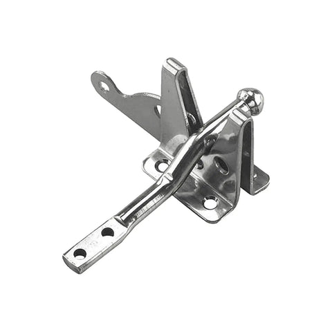 Tough As Nails Stainless Steel 304 Automatic Self Locking Gate Latch 20 Pack Satin Finish heavy-duty latch for secure gates.