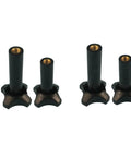 M8 Plastic Screw Nuts Black Fastener Kit for Soft Serve Ice Cream Machines showing two 64mm and two 84mm socket assemblies.