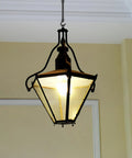 Heavy Duty Chandelier Downrod With Dual Hook And Ring, 5.7 Inch Ceiling Light Support Rod for Hanging Fixtures in dining room