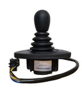 Heavy Duty Joystick Part 7919040041 for Excavator And Forklift Machine Replacement Control Stick with solid build and wiring.