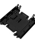 Axial Wraith Aluminum CNC Faceplate Replacement For 1 Tenth RC Car 90018 90048 Machined Aluminum Low Profile Cover Black