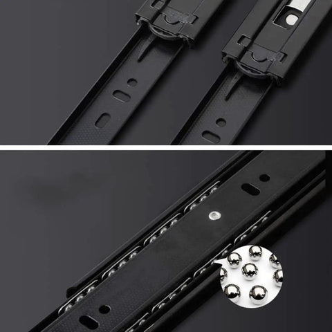 Full Extension Drawer Slides With Ball Bearing Rails 22 Inch Side Mount Track Kit For Kitchen And Furniture Drawers