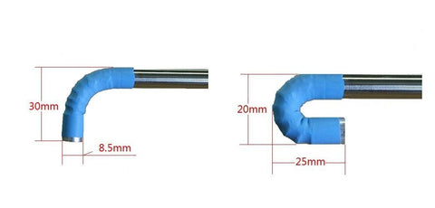 Flexible USB Inspection Camera Borescope With 180 Degree Articulating Probe 8.5mm Diameter dimensions illustration