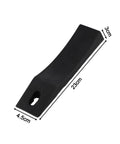 Two Pack Silicone Deadlift Wedge Blocks For Secure Barbell Plate Loading And Unloading, Anti Slip Wedge Pads For Powerlifting And Squats