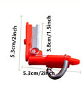 Red Thumb Knife And Pruning Shears For Leaf Trimming And Fruit Picking In The Garden Lightweight Snips With Precision Stainless Steel Blades And Ergonomic Grip