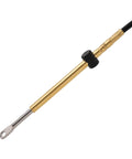 Throttle Shift Remote Control Cable 15 Foot With Adjustable Thumb Knob And Plastic Eye End 173115 0173115 Compatible With Outboard Motors