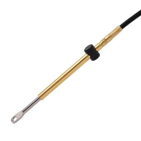 Throttle Shift Remote Control Cable 15 Foot With Adjustable Thumb Knob And Plastic Eye End 173115 0173115 Compatible With Outboard Motors