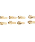 Eight brass collets for Brass Drill Chuck Collet Set Ten Piece Kit With Eight Collets From 0.8mm To 3.2mm And Two Nut Chucks Keyless Bit Adapter