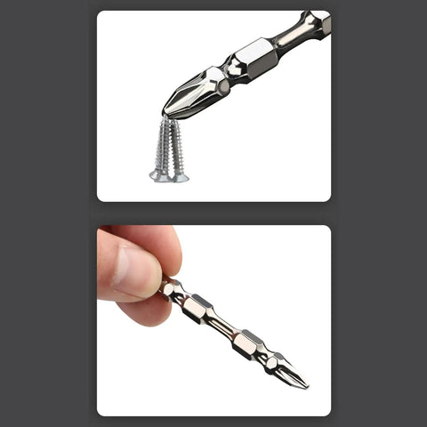 Heavy Duty 10 Piece Drill Bits Set Made Of High Carbon Steel With Magnetic Holder For Tough Drilling Tasks On Wood Metal And Plastic To Help You Get Job Done Fast, magnetic bit holding screws