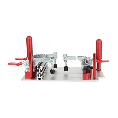 Coping Sled For Router Table And Carpentry Aluminum Alloy Build With Quick Install And Pro Grade High Security Clamp
